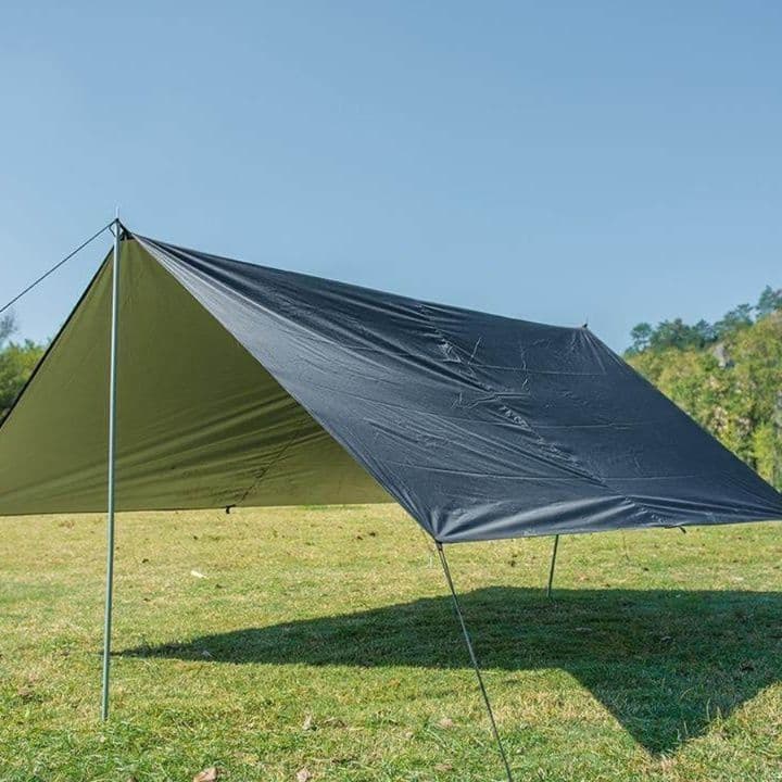 タープ 軽量大型ポール式スクエアタープ