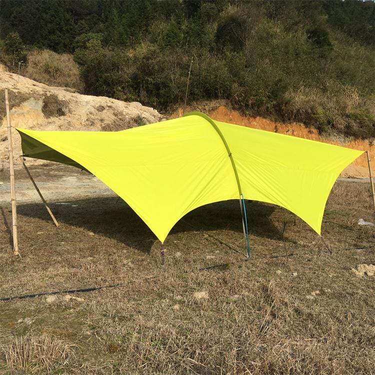 タープ 六角形大型防水タープ軽量設営簡単
