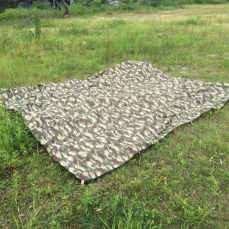 タープ 迷彩柄大型長方形アウトドア防水タープ