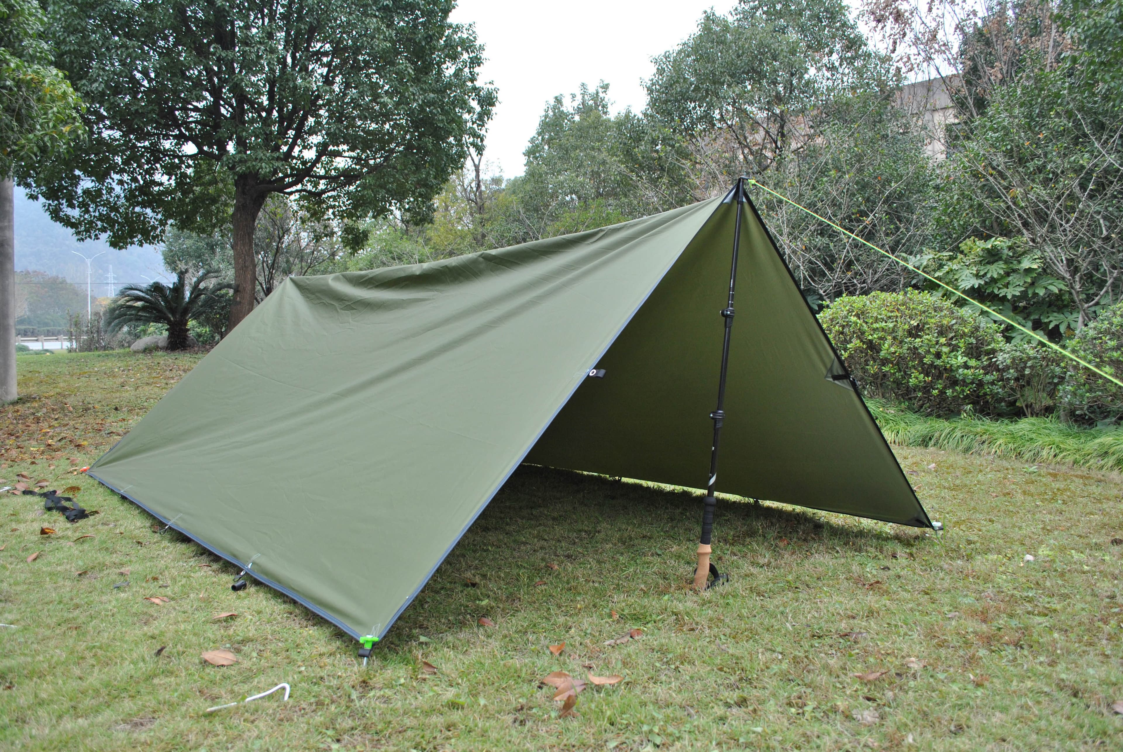 タープ 軽量多用途野営用防水タープ